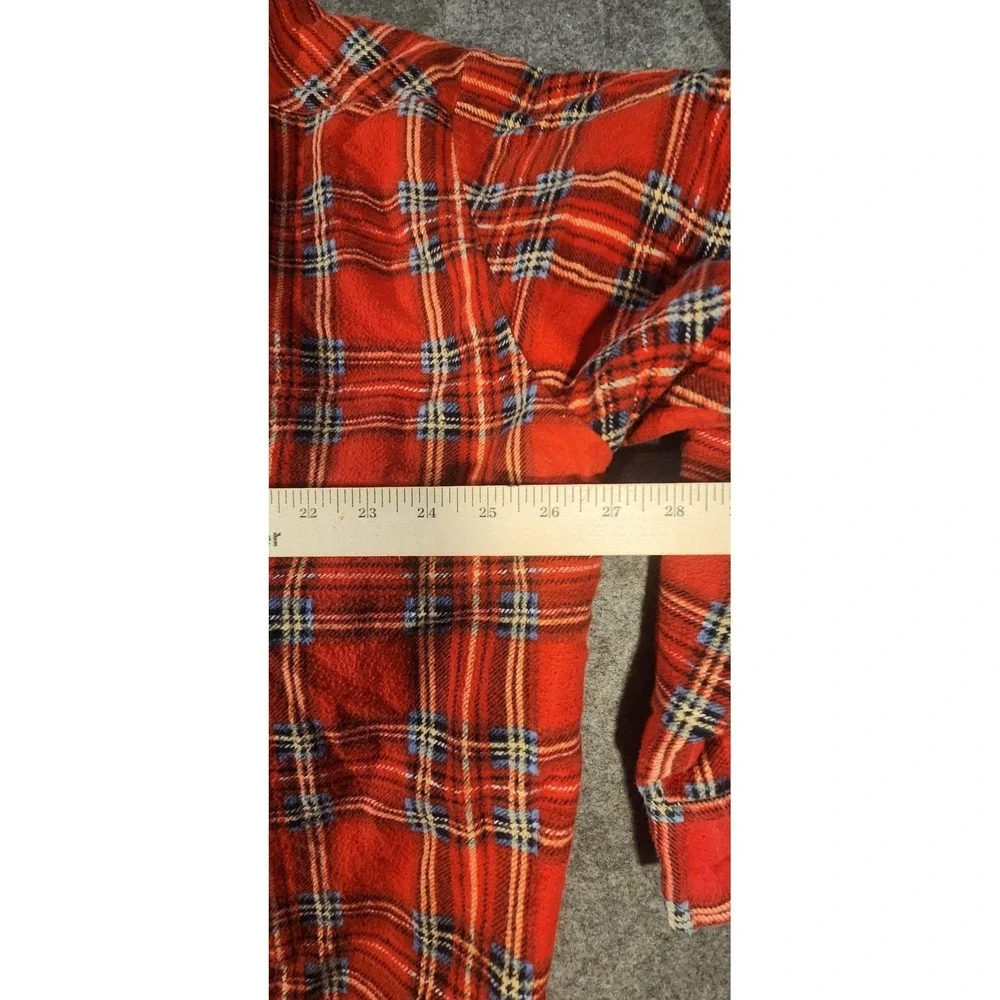 Vintage Northwest Blue Jacket Mens XL Red Plaid Quilted Flannel Lined Shacket‎